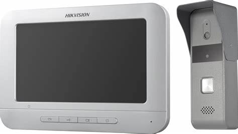 HIKVISION DS-KIS203 Kit d'interphone vidéo analogue 1 bouton 4Fils