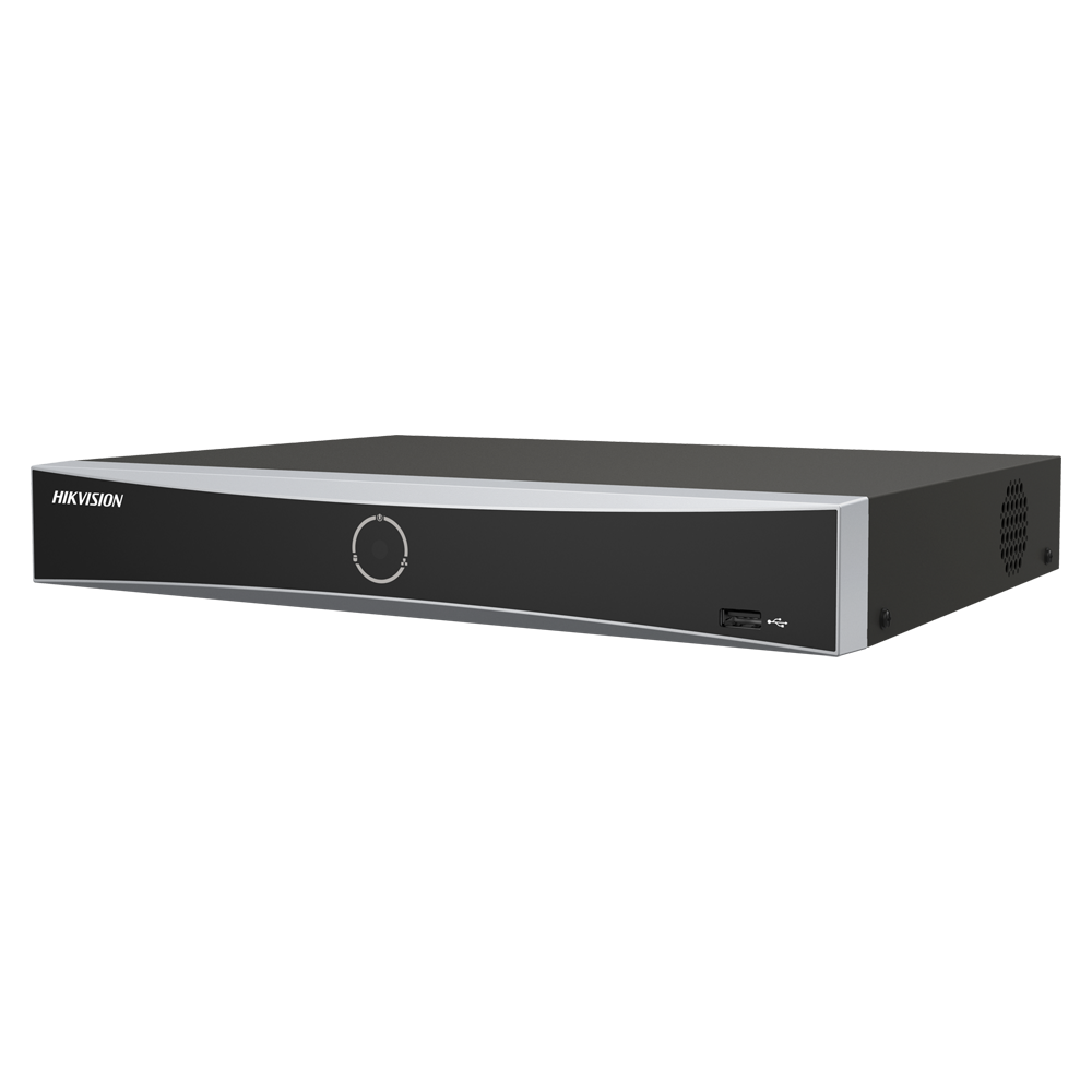 HIKVISION DS-7604NXI-K1/4P AcuSense NVR Caméra IP 4 canaux jusqu'à 12MP - 4x POE - 1x disque dur SATA Prise en charge jusqu'à 10 To