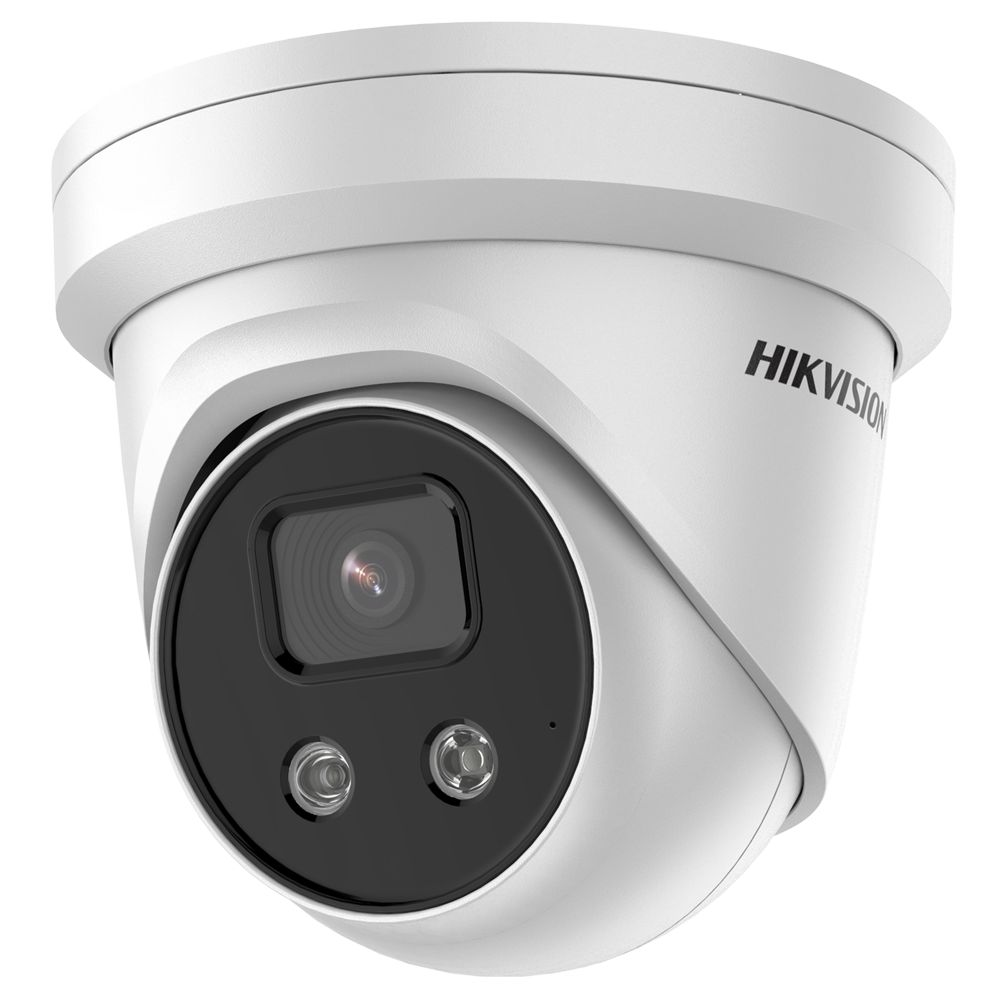 HIKVISION DS-2CD2386G2-IU Caméras IP Tourelle 8MP 2.8mm Caméra 4K AcuSense 2.0 - DarkFighter -Entrée Audio