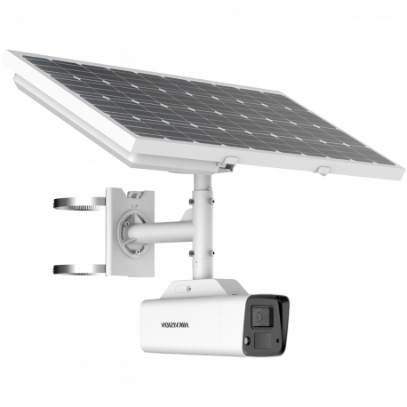 HIKVISION DS-2XS6A87G1-L/C32S80(4MM) - 4K ColorVu 30m vaste bullet zonne-energie 4G IP-camerakit (zonder batterij)