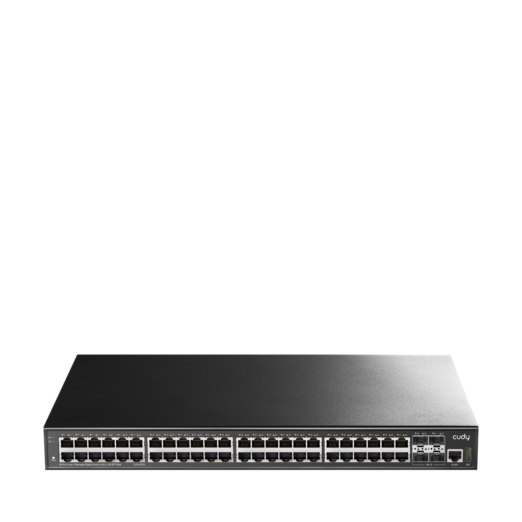 Cudy GS5048S4 Switch Gigabit administrable L3 à 48 ports avec 4 emplacements SFP 10G