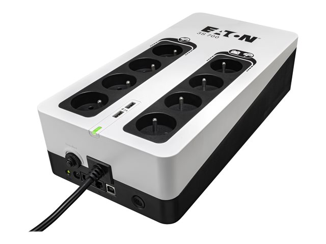 Eaton 3S 700 UPS AC 220-240 V 420 Watt 700 VA 1-fase USB-uitgangsconnectoren: 8 Be/Fr-aansluiting