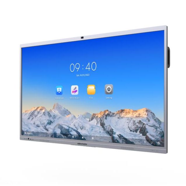 HIKVISION DS-D5C75RB/B Interactief display voor onderwijs en samenwerking 75&quot;, 4K, Android 13, infrarood touch - Wi-Fi - Bluetooth 5.1 - Ingebouwde luidspreker van 2 × 20 W + 25 W
