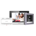 Hikvision DS-KIS702 2-Wires IP video intercom kit 1x call button - 7Inch Touch WIFI Monitor