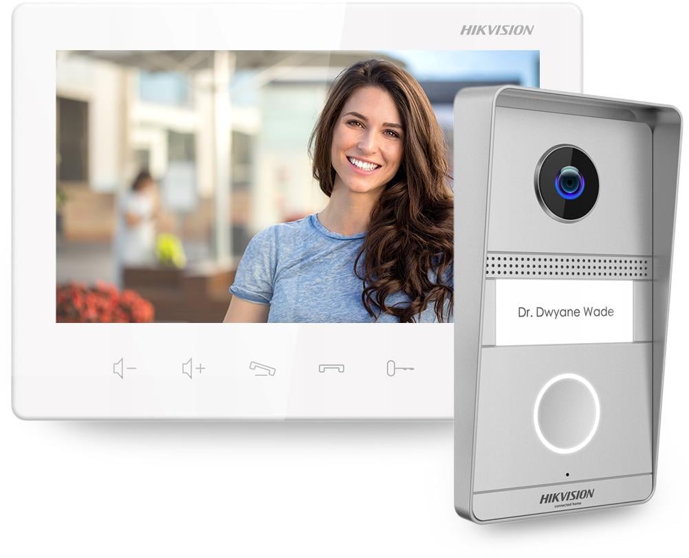 HIKVISION DS-KIS101-P 2-Wire Analog Intercom Kit Villa