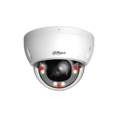 [IPC-HDBW2831EP-S-S2(2.8)] DAHUA IPC-HDBW2849E-S-IL 8MP Smart Dual Light Dome WizSense IP-camera Vaste brandpuntsafstand 2,8 mm - IR &amp; witte led tot 30 m • SD-kaart • Microfoon • IP67 &amp; IK10 • Metaal