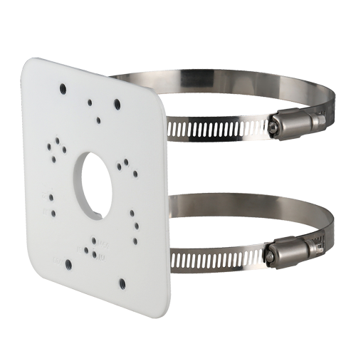 [PFA152-E] DAHUA PFA152-E - Support de mât pour dôme motorisé - Aluminium - 114 mm (H) x 125,6 (L) x 20 (P) - 270 g - Longueur réglable - Plage de diamètres 80 à 150 mm