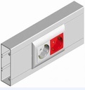 [PVC-102X34] 102x34 DLP-MOSAIC KABELGOOT Bar 2m