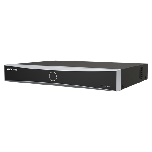 [DS-7604NXI-K1/4P] HIKVISION DS-7604NXI-K1/4P AcuSense NVR 4-kanaals IP-camera tot 12 MP - 4x POE - 1x SATA harde schijf Ondersteuning tot 10 TB