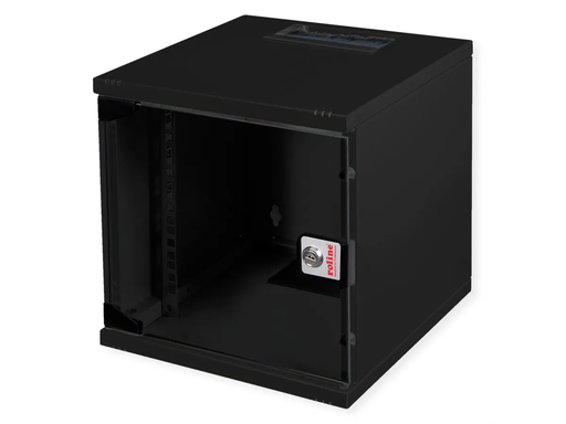 [26.21.0193] ROLINE 10-inch wandbehuizing 6 HE, 312x300 BxD zwart