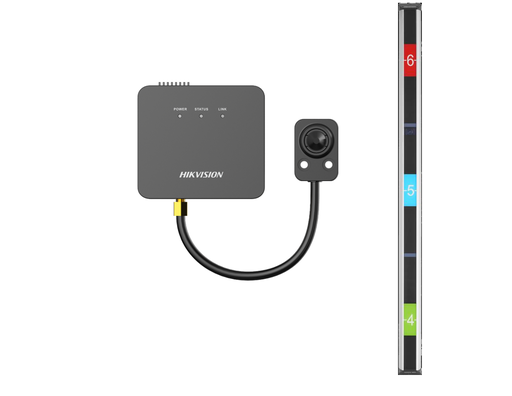 [DS-2CD6425G1-20(3,7MM)] Boîtier HIKVISION DS-2CD6425G1-20 (3,7 mm) 8 m + objectif de caméra à tube sténopé carré de 3,7 mm + longueur de câble de 8 m