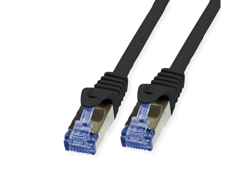 [SFTP-CAT6A-UIT] Outdoor S/FTP Patch Cord (20-30-50m) Cat.6A/Class EA, Solid, TPE, LSOH, black