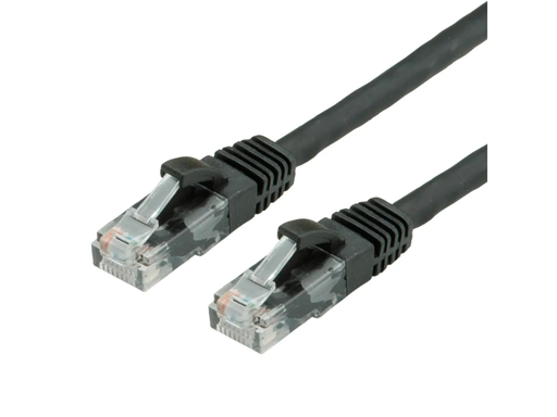 [UTP-CAT6A-BK] UTP-patchkabel Cat.6A (klasse EA), zwart