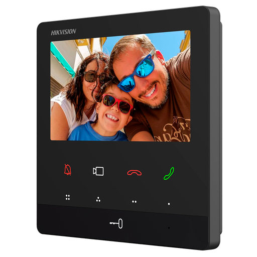 [DS-KH6110-WE1] HIKVISION DS-KH6110-WE1 Video-deurintercommonitor met touchscreen van 4,3&quot; TCP/IP POE, WiFi, SIP