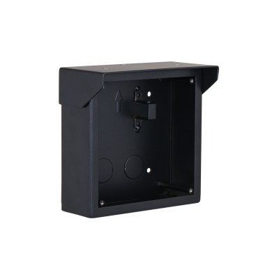 [VTM76-78] Dahua VTM76 Black  Surface Box 1x modules for VTO4202F series intercom + VTM78 front panel Black