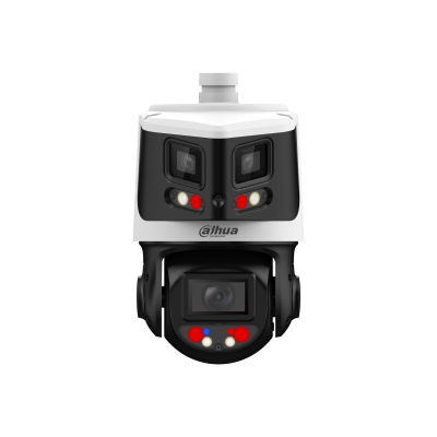 [SDT3E410-8P-MB-A-PV1] Dahua Technology SDT3E410-8P-MB-A-PV1 8MP+4MP Starlight TiOC netwerk panoramische en PTZ-camera