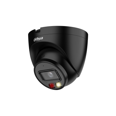 [IPC-HDW2849TP-S-IL(2.8-Bk)] Dahua IPC-HDW2849TP-S-IL 8MP Zwart  Smart Dual Light Vaste-focale 2,8mm Eyeball WizSense Netwerkcamera
