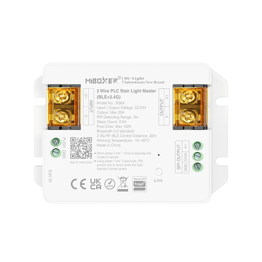 [BS64] BS64 2 Wire PLC Stair Light Master（Bluetooth + 2,4G)